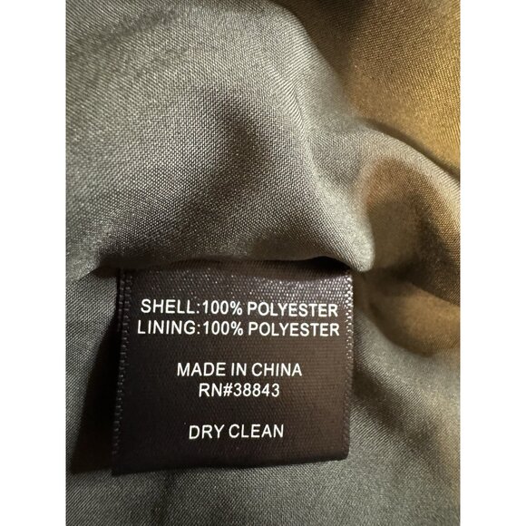 Sam Edleman Midi Dress 12 Pink Brown Floral Sleeveless Mock Tie Neck $160 - Picture 8 of 15